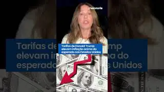 Tarifas de Donald Trump elevam infla&ccedil;&atilde;o acima do esperado nos Estados Unidos