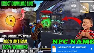 Drag Headshot + Npc Name File OB51 Update Config File Free Fire Headshot Config File OB51 Update