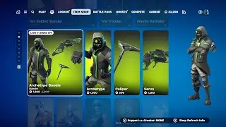 FORTNITE  BUYING ARCHETYPE BUNDLE