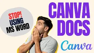 How to Use Canva Docs | Canva Tutorial | Canva Full Course for Beginners