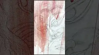 Maa kali drawing | easy acrylic painting 🎨 #youtube #shorts | viralshorts #kalimurti