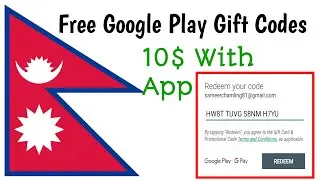 FunX App - How To Get Google Play Gift Card Free ( 2019 ) In Nepal | Free Redeem Codes