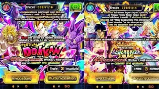 Un dernier run pour les 10 ans !! 11 multis invocations de folie !! #dokkanbattle