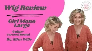 Обзор парика! Ellen Wille Girl Mono Large | Карамельные корни | Кружевная передняя часть + моно-п...