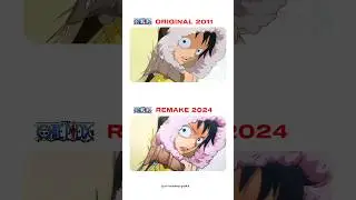 Onepiece fishman island arc OG Vs Remake Comparison #onepiece #fishmanisland #remake