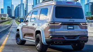 🔥2026 Jeep Musso Camper Van Interior Dashboard Review | Futuristic Luxury Camper USA