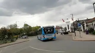 Alexander Dennis Enviro 200 YY18THU 707 Ensignbus on a Tilbury Circular on Route 99 to Tilbury Ferry