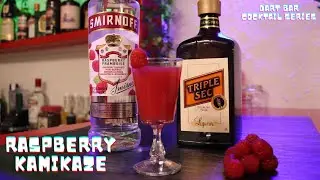 RASPBERRY KAMIKAZE | Cocktail Drink | Dart Bar Cocktail Series