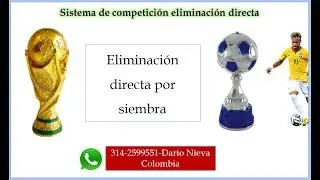 Sistema eliminacion directa por siembra