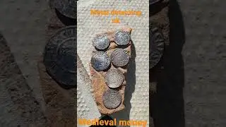 Metal detecting UK medieval money #metaldetecting