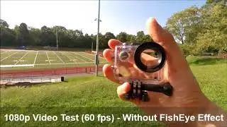 How to Remove the FishEye Effect - Campark X25 Action Camera