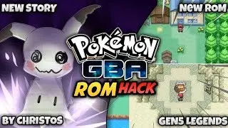 Pokemon GBA ROM HACK with New Story and New Region!