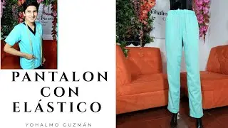 Como hacer el trazo de pantalón con elástico