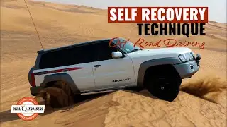 OFF-ROAD Driving Self Recovery Technique #1 | DUBAI OFFROADERS