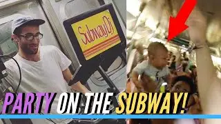 Ultimate Dance Party on The NYC Subway!
