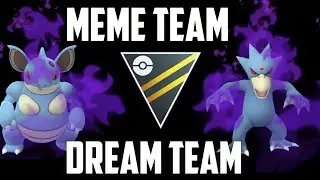 The Meme team that turned into a DREAM TEAM non xl shadow Nidoqueen & shadow Golduck core is INSANE