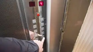 Greece, Athens, Acadimias 69, UNIQUE elevator