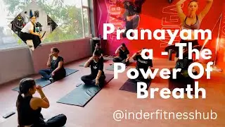 Pranayama Yoga Class 🌬️ | Breathe Better, Live Better😇❤️ @Inderfitnesshub 