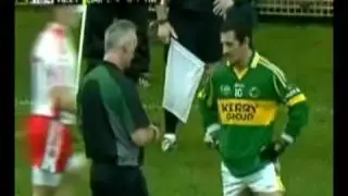 Paul Galvin & Ryan McMenamin at Healy Park, Omagh 15/02/2009