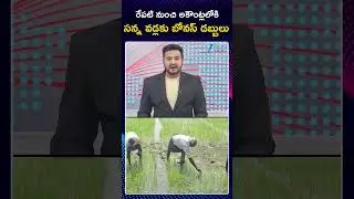 తెలంగాణలో రైతులకు గుడ్ న్యూస్ | Good News for Telangana Farmers | Bonus for Paddy | Zee TeluguNews