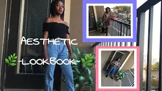 Aesthetic -look book- 🌿 art hoe (dark skin)