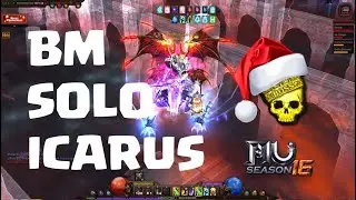🔥 BK / BM LVL 1100+ SOLO CRIMSON ICARUS 😎 - MU ONLINE WEBZEN ARCADIA SEASON 16 🔥