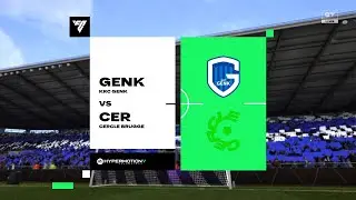 ГЕНК vs СЕРКЛЕ БРЮГГЕ | Бельгия: Жюпилер Про Лига | ФК 26 | геймплей