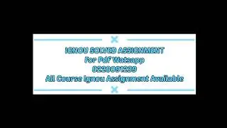 MSWC SOLVED ASSIGNMENT IGNOU / FOR  PDF WATSAPP ME 8228091239