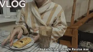 [Vlog] The daily life | Russia | Happy events on a rainy day | Living Alone vlog