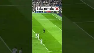 saka penalty real madrid vs Arsenal