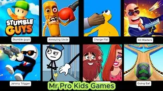 Hit Masters, Charge Fist, Thief Puzzle, Going Balls, Johnny Trigger & DOP 5 | Mobile Games