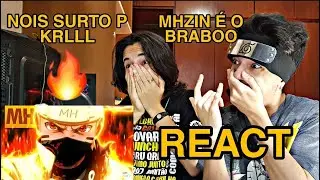 REACT - Tipo Narutin 🍜 (Naruto) | Style Trap | Prod. Sidney Scaccio | MHRAP