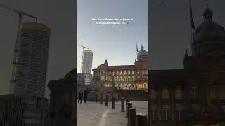 New day with the new city, welcome to Birmingham, England, UK