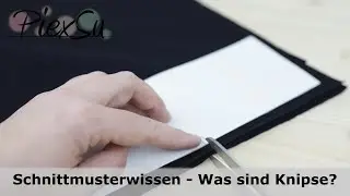 Schnittmusterwissen - Was sind Knipse + Gewinnerbekanntgabe | PiexSu