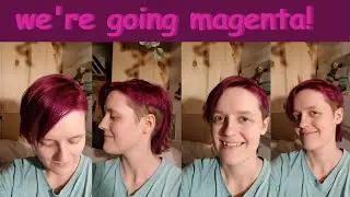 Dyeing My Hair With Directions 'Dark Tulip'