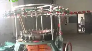 fruit and vegetable use mesh bag making machine