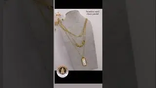 ✨ Stainless Steel Chain Pandal 🥰DM || Comment For Order #youtube  #viral #shortsvideo