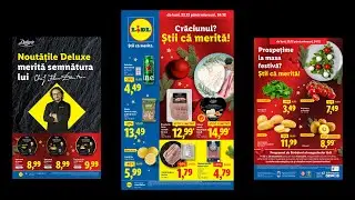Catalog Lidl 22 Decembrie - 24 Decembrie 2025 - Oferta Lidl din 22.12.2025 ✨🎁