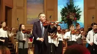 Царь царей великий Бог #музыка #скрипки #игра #ансамбль #скрипач  #violin #music #play