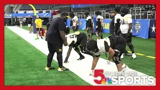 Raw video: Missouri Tigers football team practices ahead of the Cotton Bowl