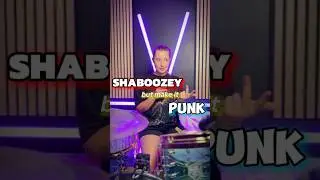 A Bar Song turned PUNK? #drumcover #shorts
