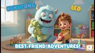 Kukufong & Leo Play with Toys 🧸 | Fun Learning Kids Story | 3D Animation