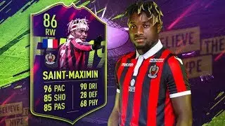 FIFA 19 Future Star Saint Maximin Review (86) Future Star Allan Saint-Maximin Player Review