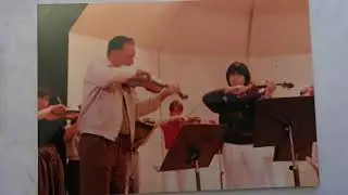 HU Kun & Alberto Lysy perform Bach Double Concerto with Yehudi Menuhin Conducts Camerata Lysy/Basel