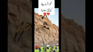 #SpiderExcavator 🚜🕷️#RockClimberMachine ⛰️#HeavyDutyPower 💪#NextLevelEngineering 🔧#MachineOnMission