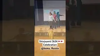 Shivjayanti celebration 2k24 @bsmu,ufa Russia