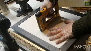 DIY Custom Framing Demo for Low Cost High Quality Frame Building