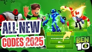 🛸🔥 JUST DROPPED! All CODES for Ben 10 Super Hero Time 🕐 | Roblox 2025 Promo Codes 🎮