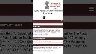 Admit card out for the post pgt commerce economics and many  #pgtcommerce #hpsc #haryana #winner