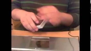 Amateur Card Magic Performance with Classic Pass and Erdnase Colour Change